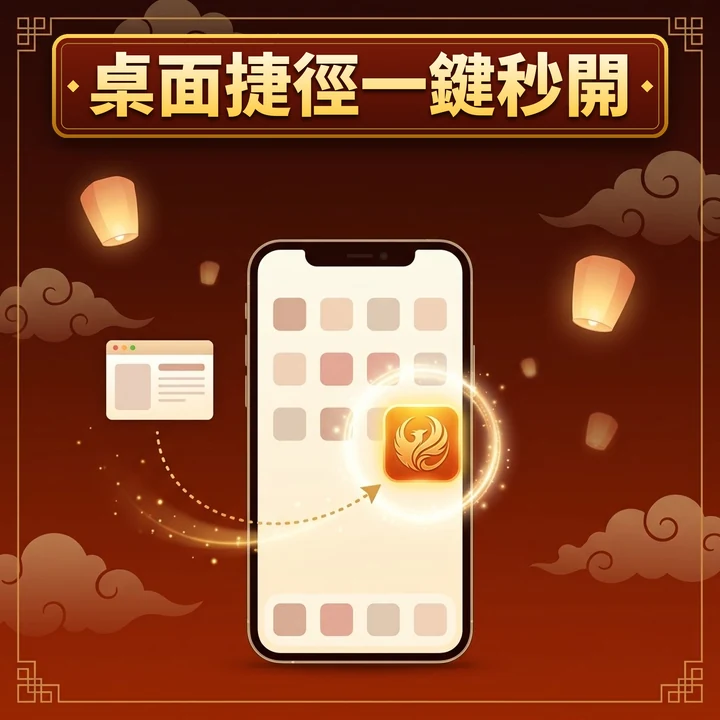 建立桌面捷徑｜一鍵開啟，免安裝免下載