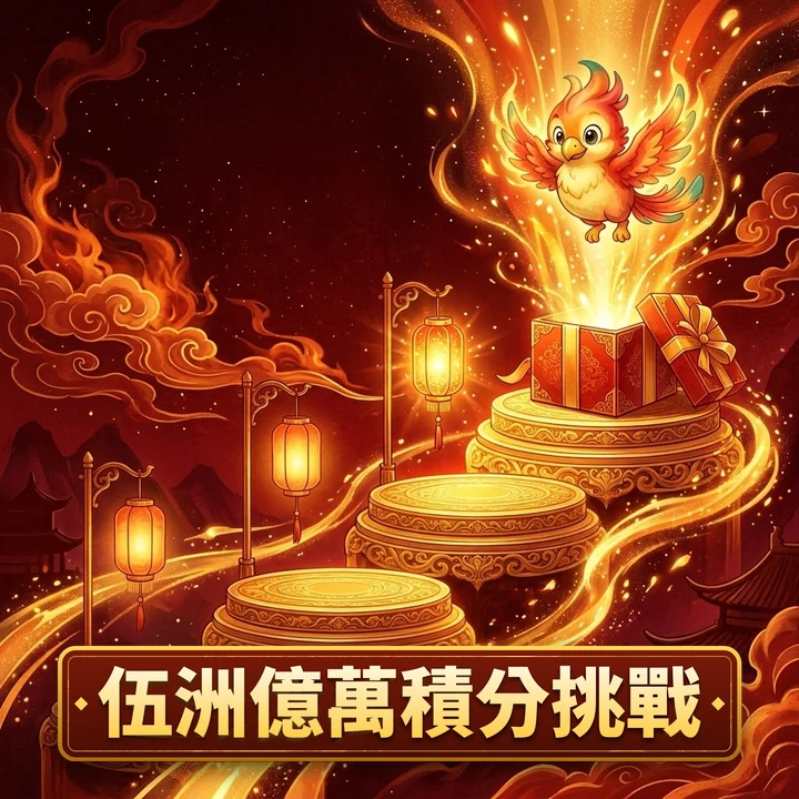 伍洲億萬積分任務｜解鎖百萬專屬大禮
