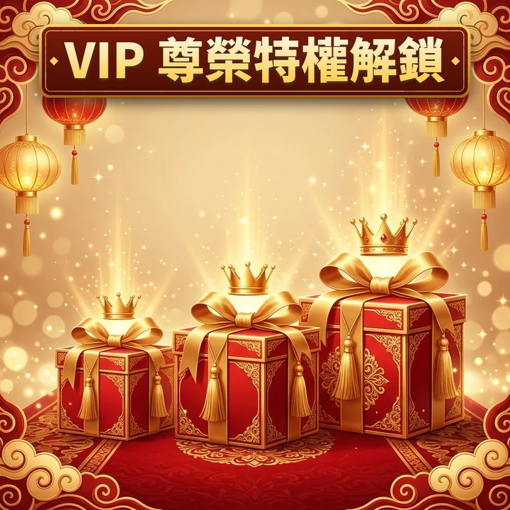 VIP 尊榮解鎖｜單筆儲值即享專屬回饋